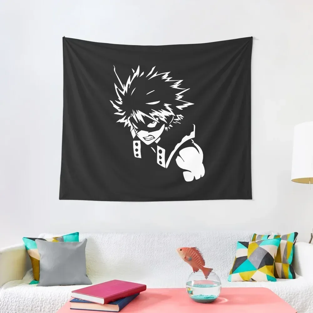 Katsuki Bakugo - Kacchan Anime Fan Art Tapestry Wall Decoration Decorations For Room On The Wall Tapestry