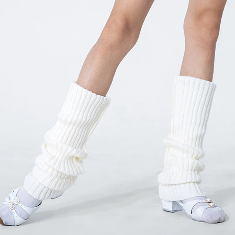 

Белые и черные гольфы выше колена для девочек, носки для соревнований по латиноамериканским танцам, многослойные носки, аксессуары для детских латиноамериканских танцев SL15036