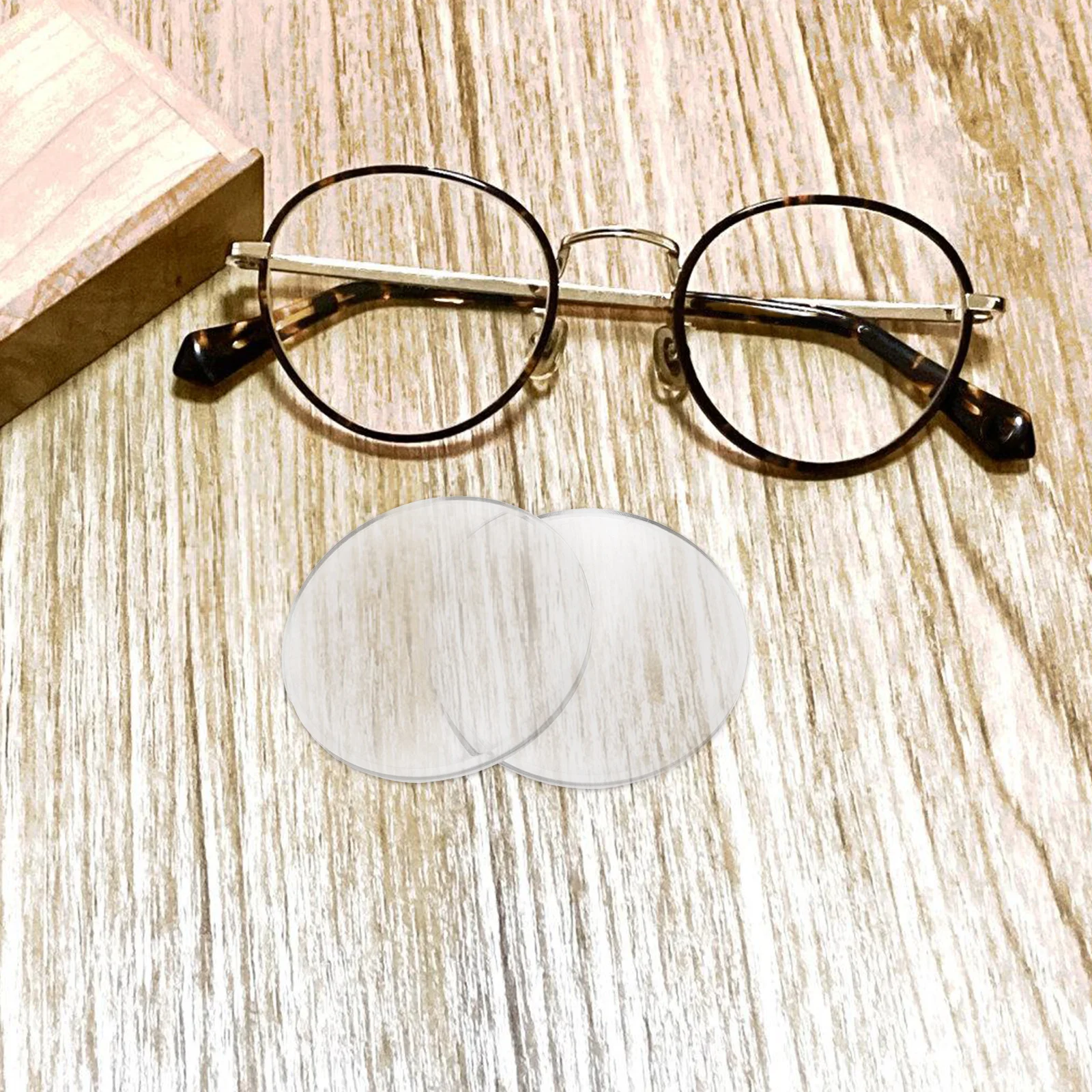 

10 Pcs 3D Glasses Lenses VR Acrylic Light Compatible Tablets Enhanced Visual Experience Immersive Display