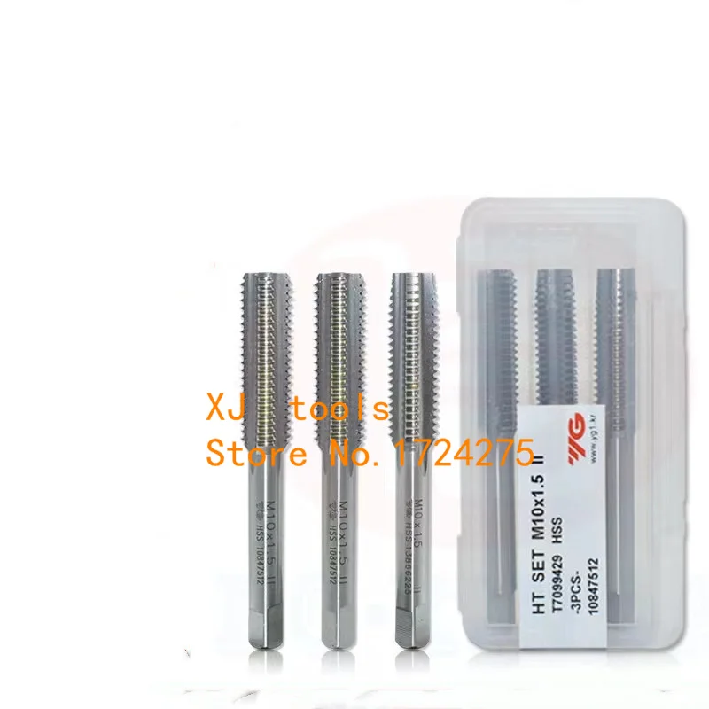 100% Original corée YG-1 T7099 haute qualité HSS main 1 #   2 #   3 #   Taraud 3 pièces/ensemble M3 M4 M5 M6 M8 M10 M12 M14 M16