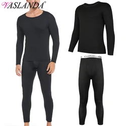 Thermal Underwear for Men Long Johns With Fleece Lined Set Set Cold Weather Winter Top Bottom