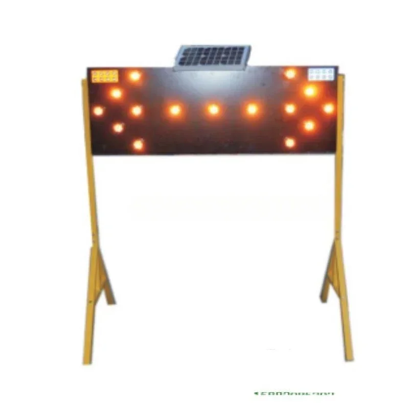 

Hot Sales OEM Traffic Warning LED Flashing Arrow Signs Portable Road Safety Solar Directional Lighted Arrow Board Trailers