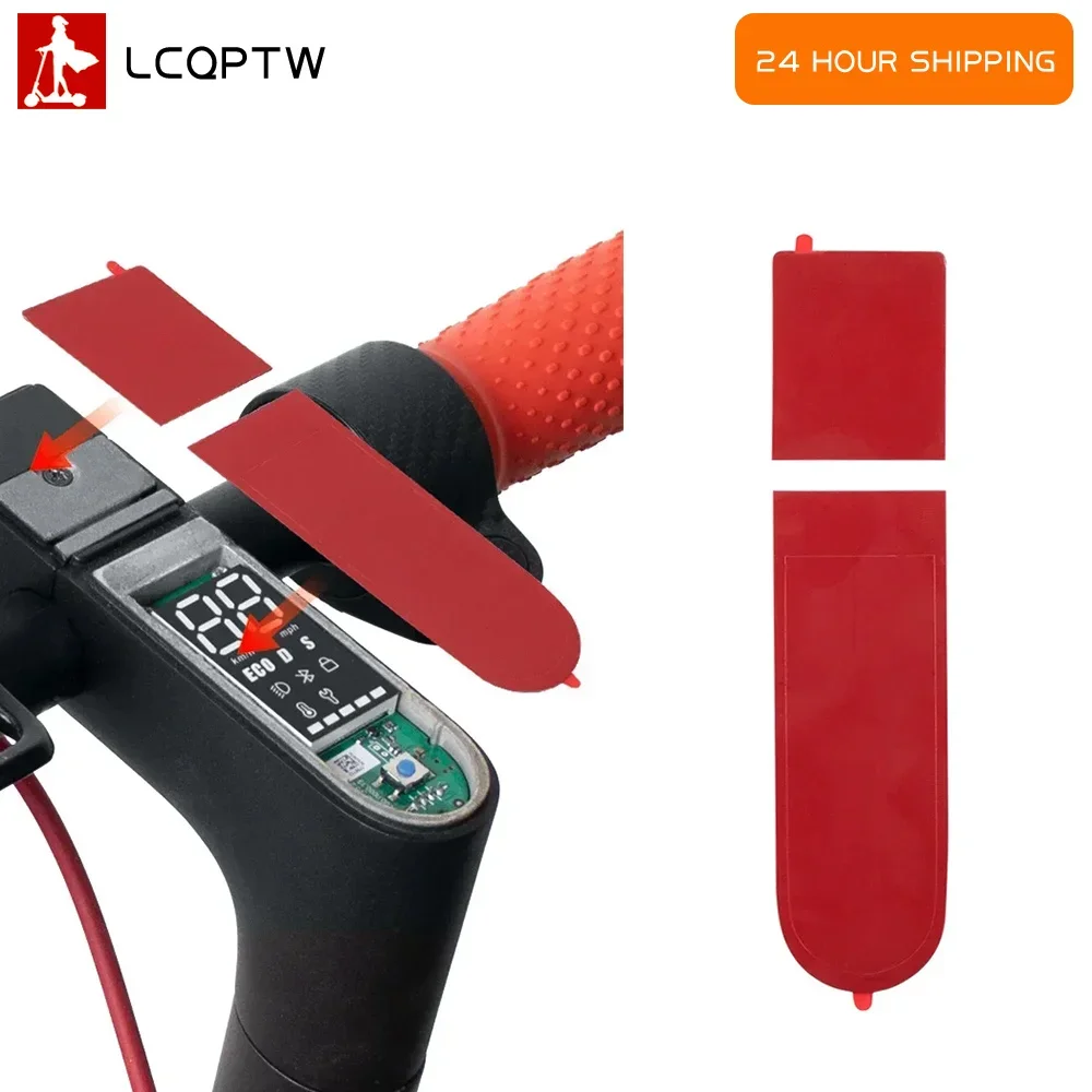 Dashboard Panel Cover Red Stickers for Xiaomi M365 Pro 1S Pro 2 Mi3 Electric Scooter Circuit Board Protector Display Shell Parts