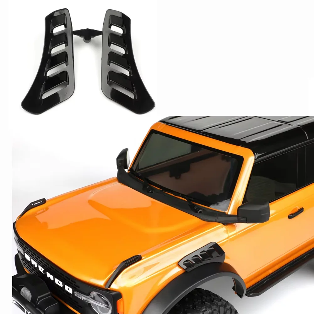 

For Traxxas Trx4 New Bronco Body Upgrade Option Parts Decorative Grill Parts / Side Grille #b6a4