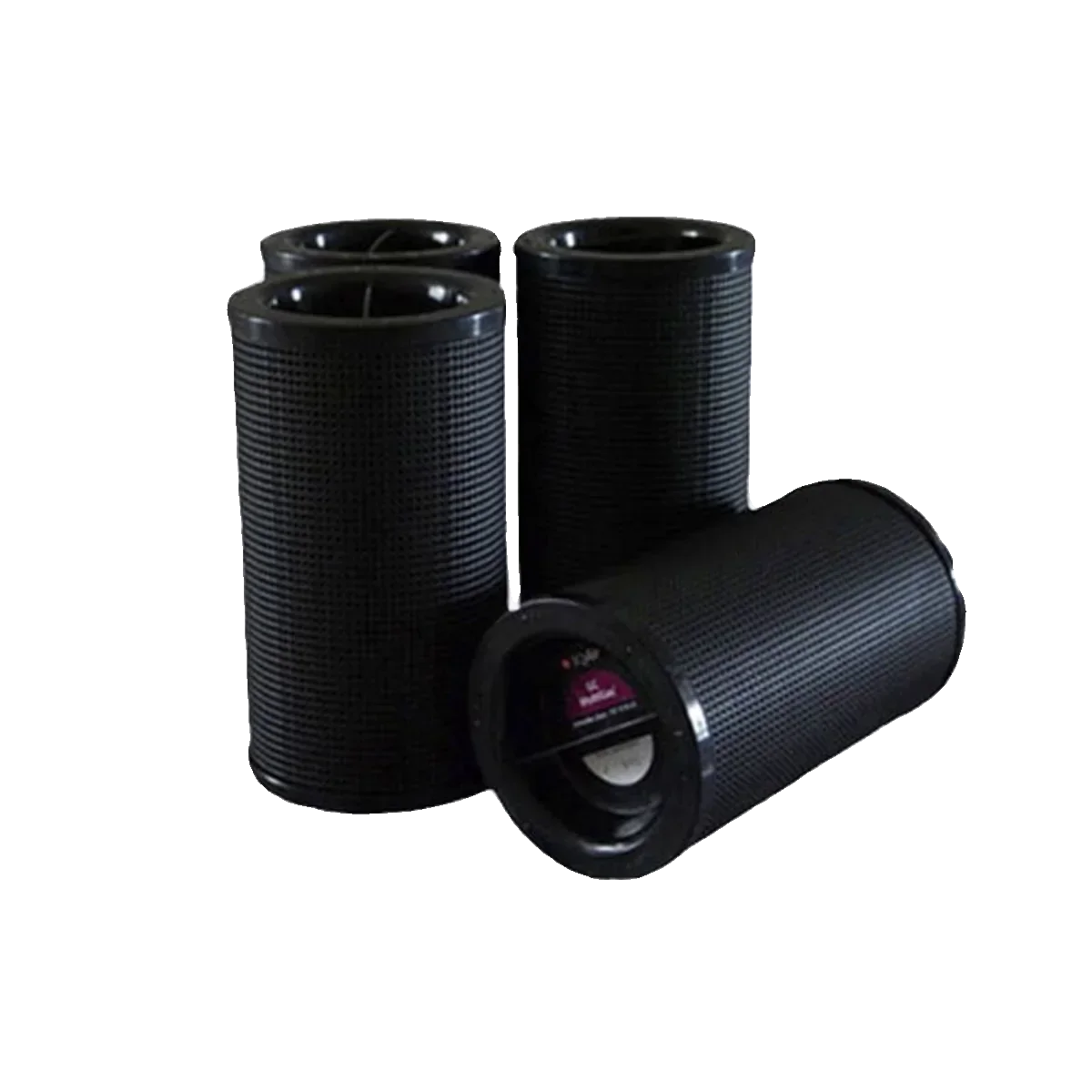 Suitable for a full set of filter elements 4 activated carbon filter cartridges white sleeve