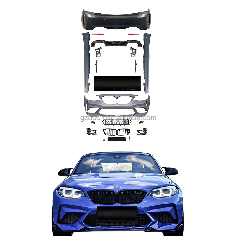 

Genuine Body Kit s 2 Series F22 F23 Upgr to M2 CS Car Bumper Side Skirts Car Grill Front Bumper