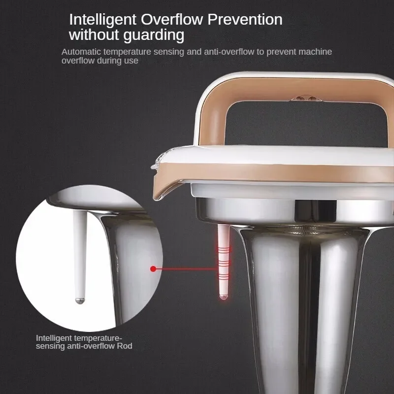 Joyoung maszyna do mleka sojowego 1.3L rozbijanie ścian domowy ekspres do mleka sojowego blender bez filtra z timerem rezerwacji D81SG 220V