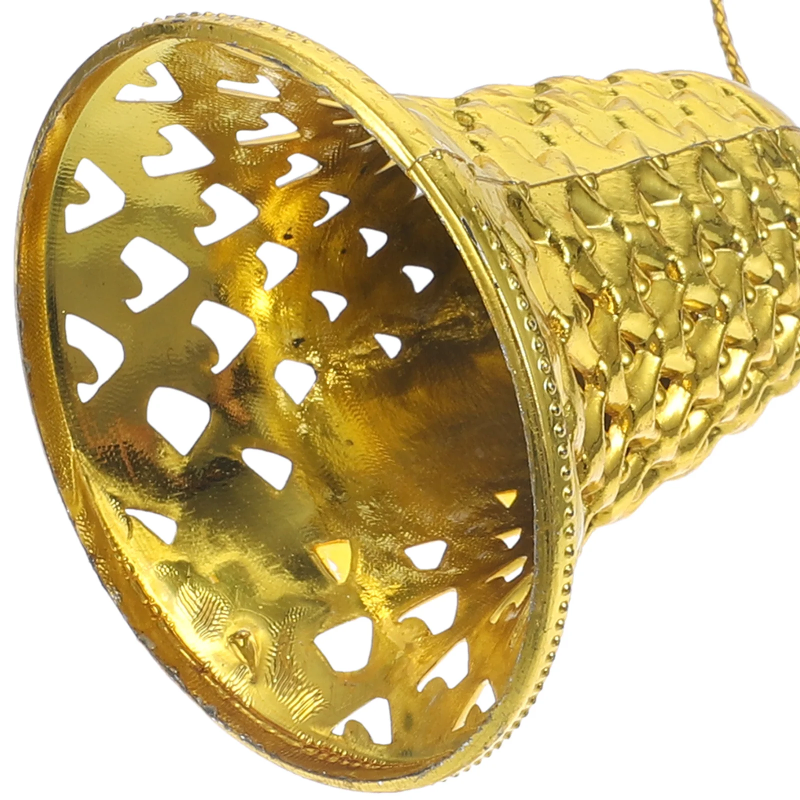 

12 Pcs Foam Christmas Bell Decor Craft Bells Hanging Decorations Tree Ornaments