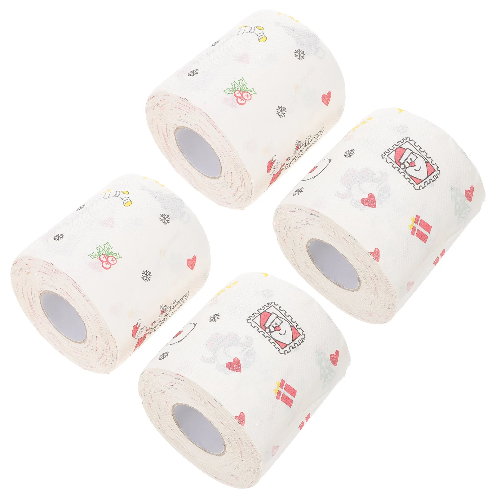 

4 Rolls Paper Napkin Napkins Kitchen Tissue Accessory Dinner Toilet Soft Table Bathroom Decorations