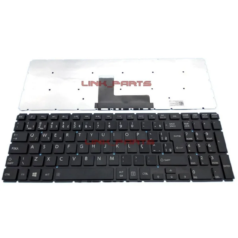 Nuevo teclado brasileño portugués (ABNT2) para portátil Toshiba Satellite L55-B L55D-B L55DT-B L55T-B