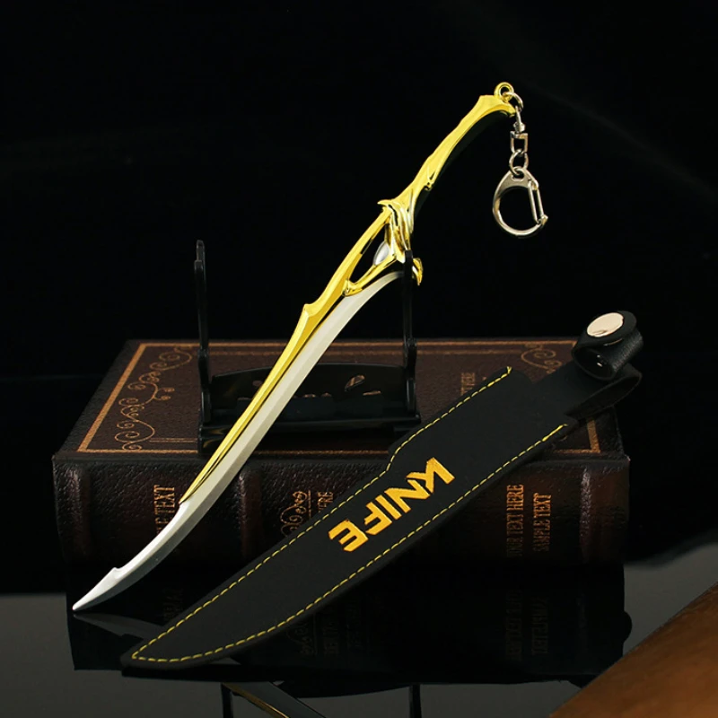 21 centimetri Valorant Arma Eterna Sovrano Gioco Agenti Periferici Melee Metallo Katana Samurai Spada Raccogliere Ornamento Artigianato Regalo Giocattoli