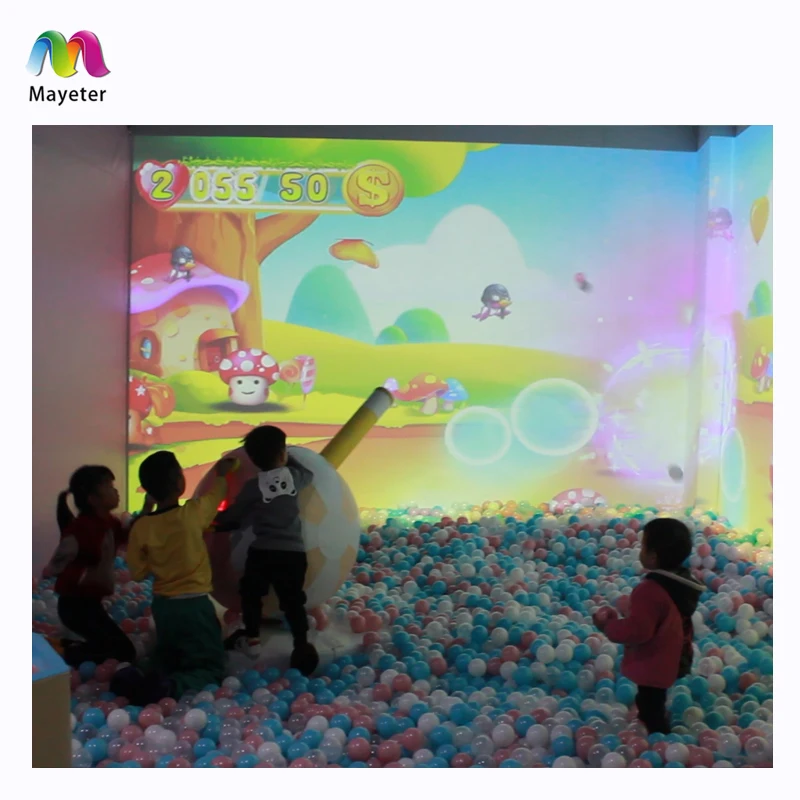 

Smash Ball Games Interactive Projector for Kids Amusement Park