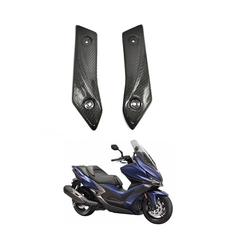 

FOR KYMCO S400 Motorcycle Accessories Carbon Fiber Windshield Strips Cover S 400