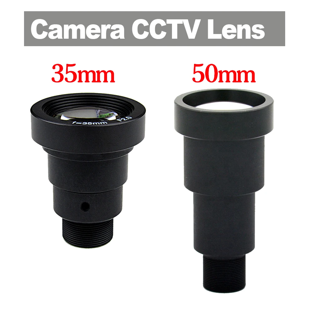 CCTV Camera Lens 4k 35mm Lens 4K 50MM M12 1/2