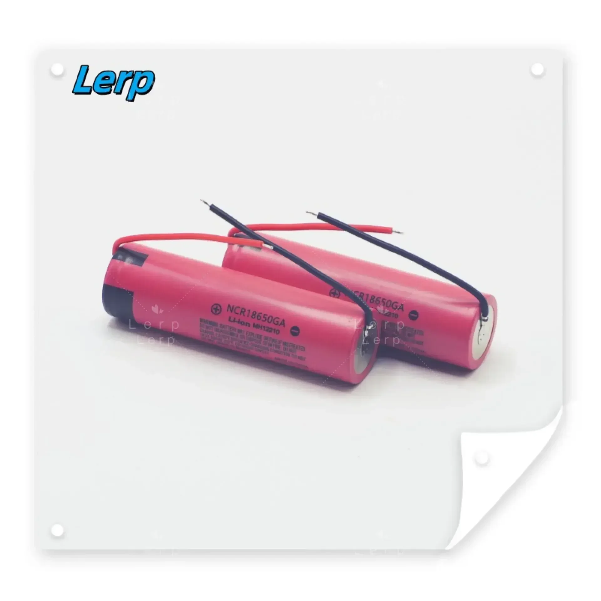 NCR18650GA rechargeable lithium-ion battery,multifunctional battery,  safe and durable, actual capacity 18650 3.7V 3500 mAh+wire