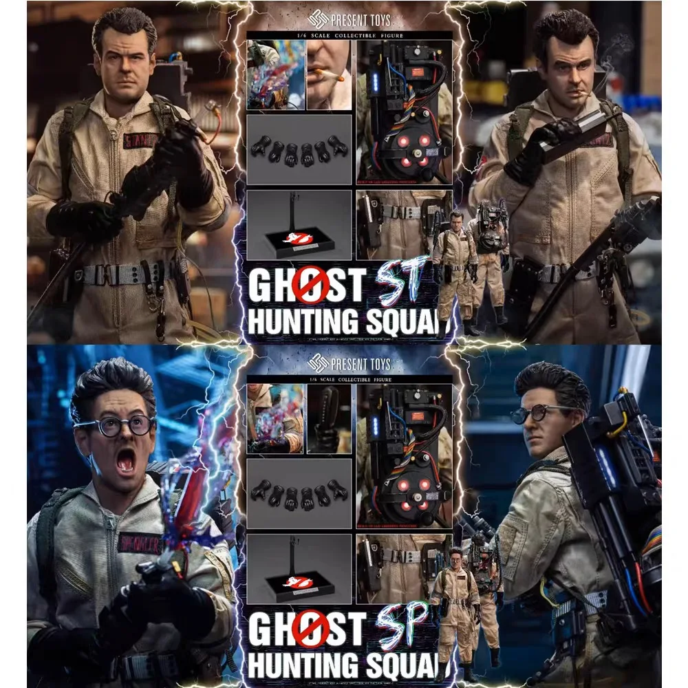 

Набор фигурок «Охотники за привидениями» в масштабе 1/6 — коллекционные игрушки Agent Sp Pt-Sp77/Pt-Sp78, идеальный подарок на день рождения с высоким значением из смолы
