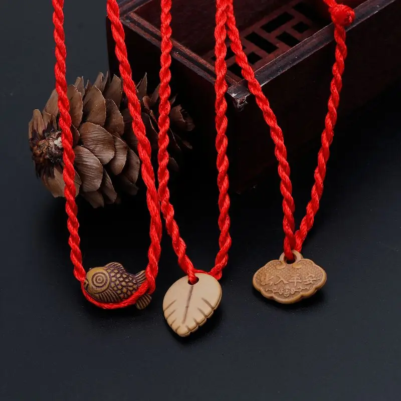 28TF 10Pcs Handmade Lucky Knitting Red String Braided Friendship Lovers Bracelets