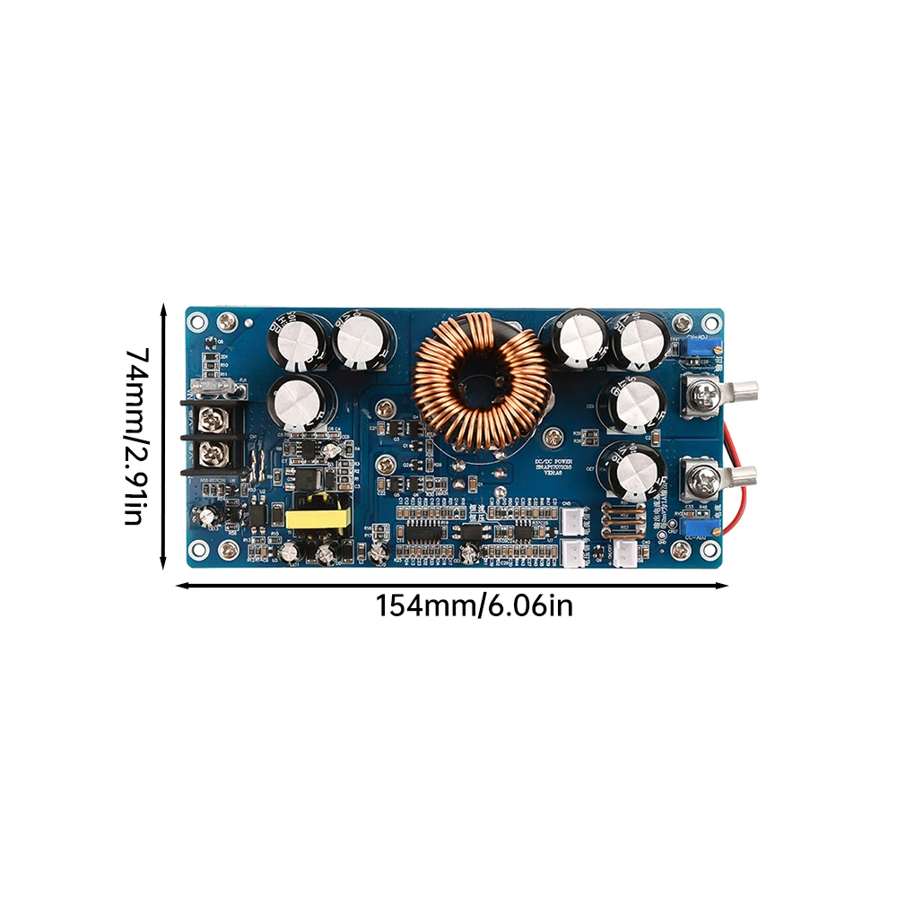 DC-DC Réglable Abati eur D'alimentation Tech DC20V-70V à DC2.5V-58V 30A 800W