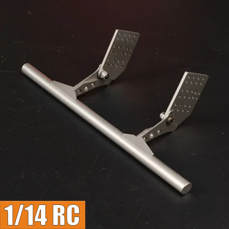 

Metal Simulation Bumper Guard Guardrail 1/14 RC Truck for SCANIA Tamiya 770S R620 for VOLVO ACTROS AROCS Model Car DIY Parts