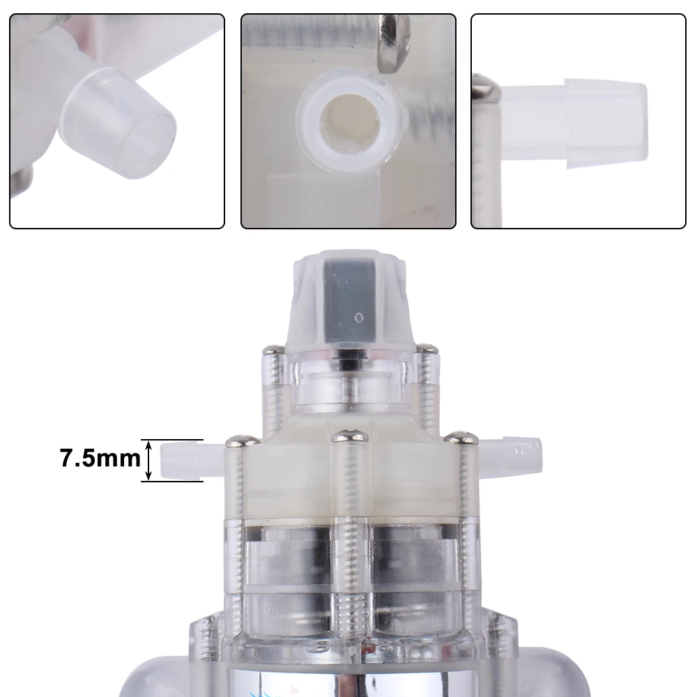 เกรดอาหารน้ำปั๊มไฟฟ้าปั๊มไดอะแฟรม12V 15W Self-Priming DC สุขาภิบาลและมั่นคง