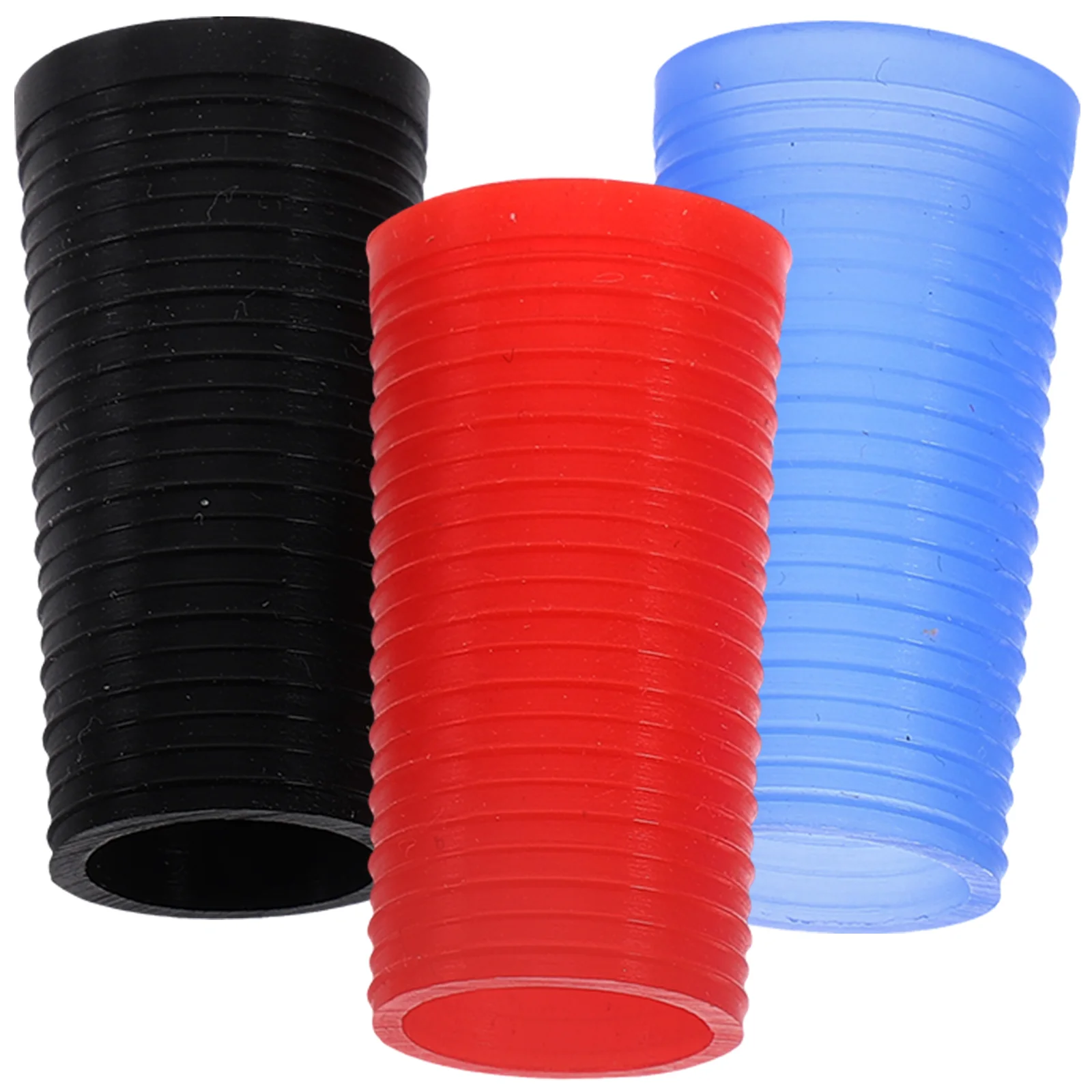 

3pcs Saxophone Cork Ring Alto Tenor Parts Accessories Blue Black Red Silicone Neck Sleeves Airtight Seal saxophone bend neck