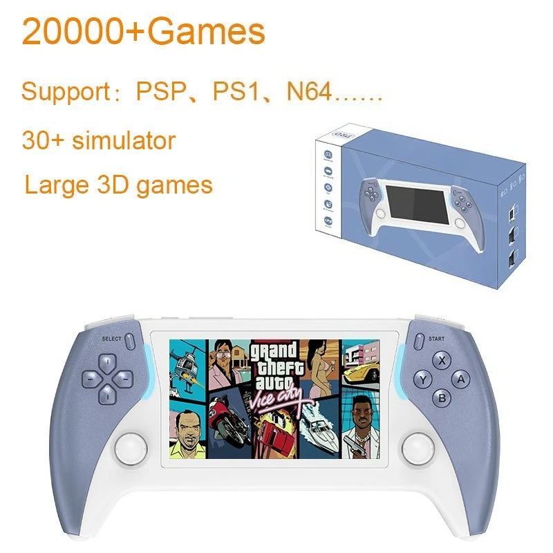 وحدة تحكم ألعاب محمولة PS5 عالية الوضوح يمكن أن تلعب ضد PSP