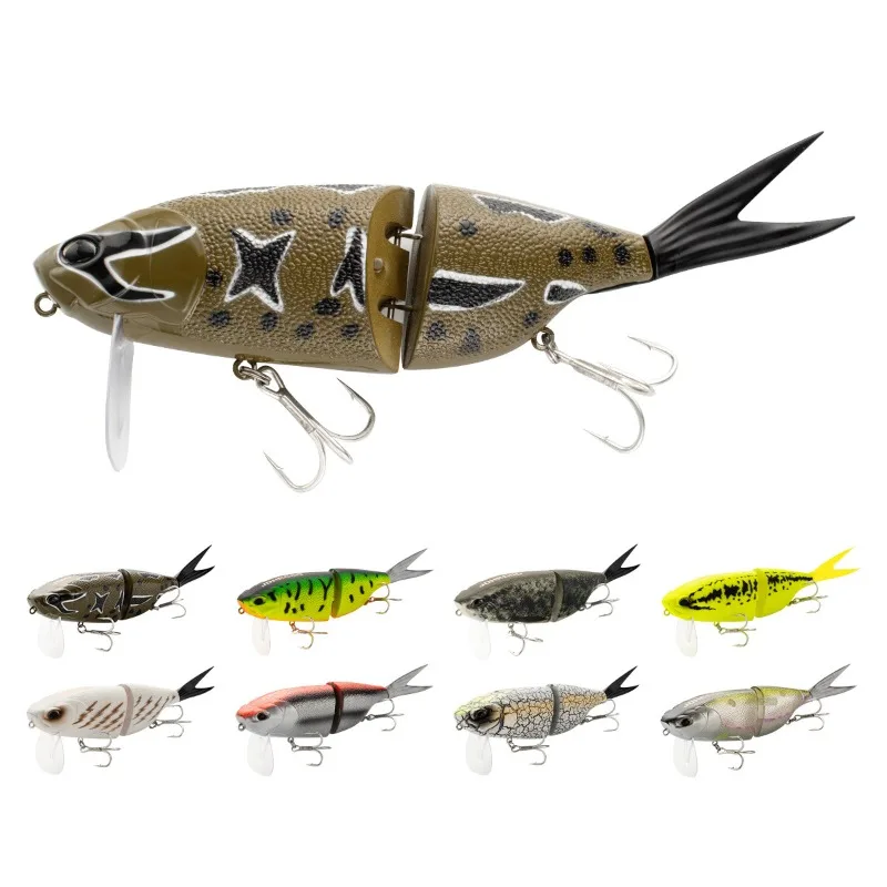 

1pcs Multi Section Fish Floating Big Bait Fishing Lure 20.5cm87g for Pike Fishing Lures Wobbler for Bass Bait