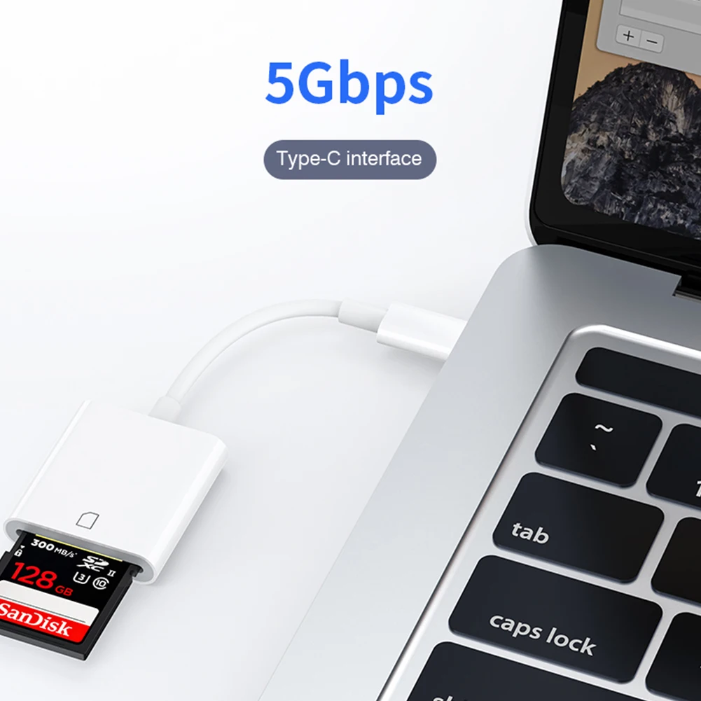 For iPhone Card Reader Memory Card Adapter for iphone 14 13 12 11 Pro Max 8Pin To SD Camera Card Reader Data Converter OTG Cable