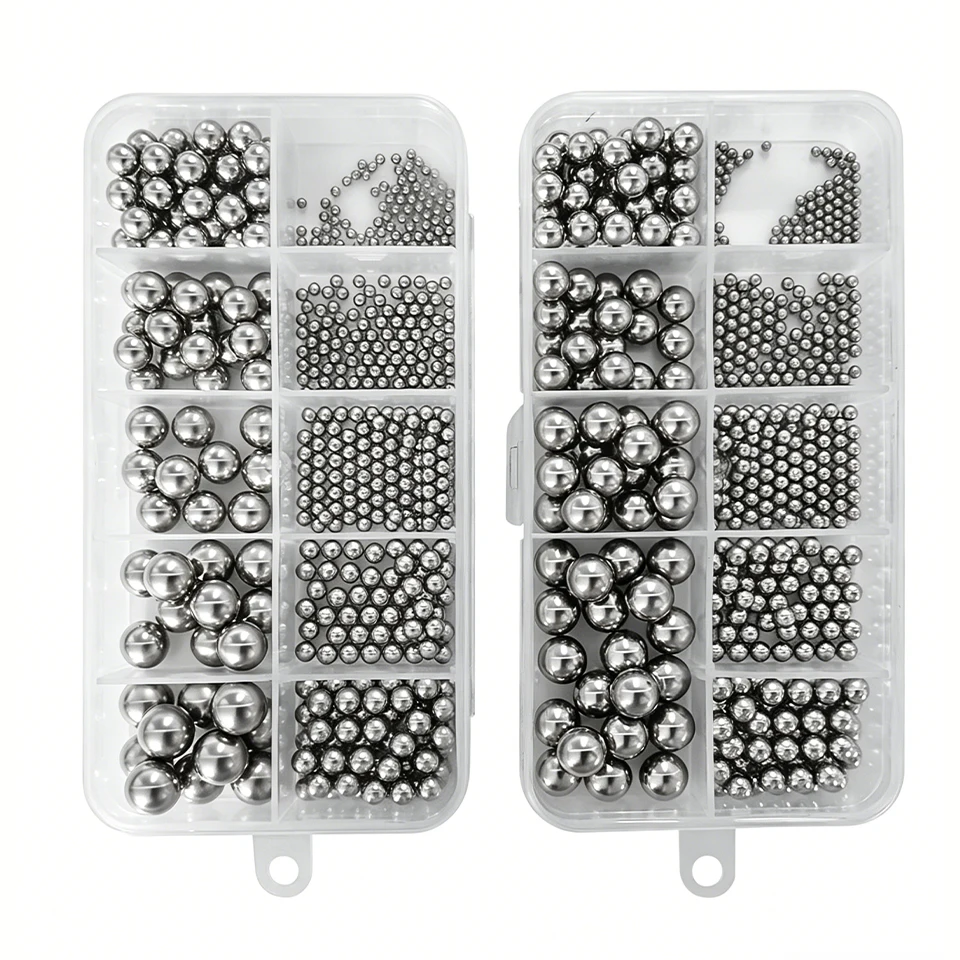 Hochpräzise 304 Edelstahl-Rollenkugeln, metrisch und imperial, massive Lagerkugeln, Durchmesser 2 mm–10 mm, lose und als Sortiment erhältlich – Detail 10