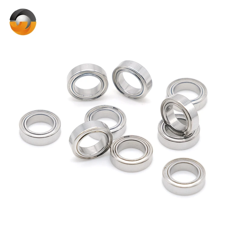 10Pcs MR117ZZ 7x11x3 mm ABEC-7 Deep Groove Ball Bearing Miniature Bearing High Quality MR117Z MR117