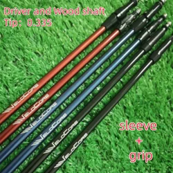 Golf Shaft - Fuj - Ve - US TR -5/6/7 Black/blue/red  Club Shafts -0.335 Tip S, R, X Flex Options Free Assembly Sleeve