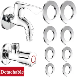 Stainless Steel Water Pipe Wall Cover Split Flange Round Escutcheon Plate Wall-mounted Faucet Accessories Home Batnroom Supplies