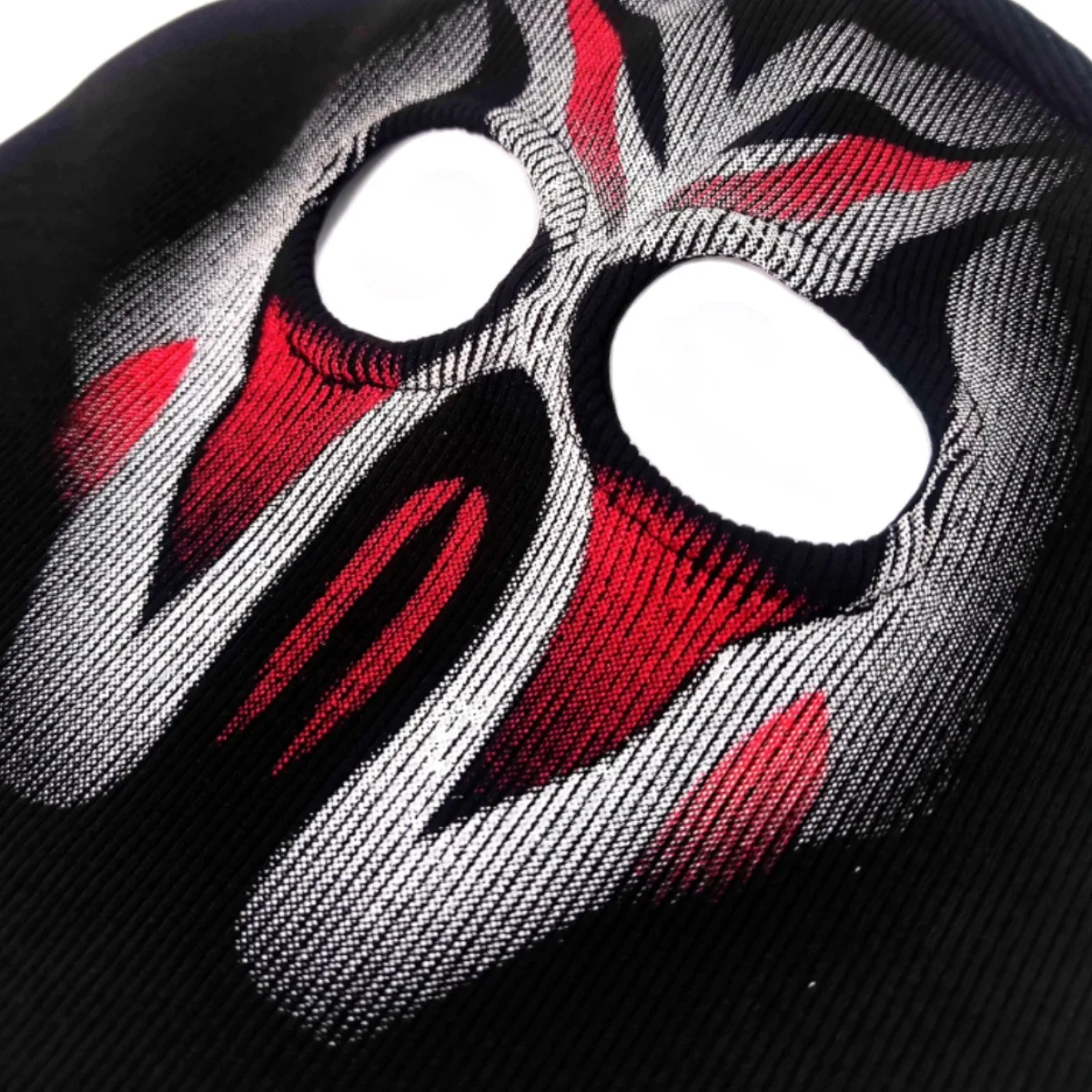 Sturmhaube Gesichts maske für Männer Frauen Voll gesichts maske Kapuze taktische Schnee Motorrad Radfahren Laufen gestrickte Mütze Pullover – Detail 16