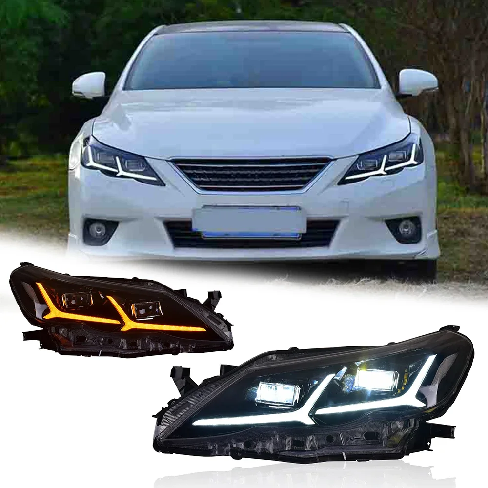 

Styling LED HeadLights For Toyota Fortuner 16-20 New Style Led DRL Car Head Lamp Assembly Signal Accessories Modified Lamp