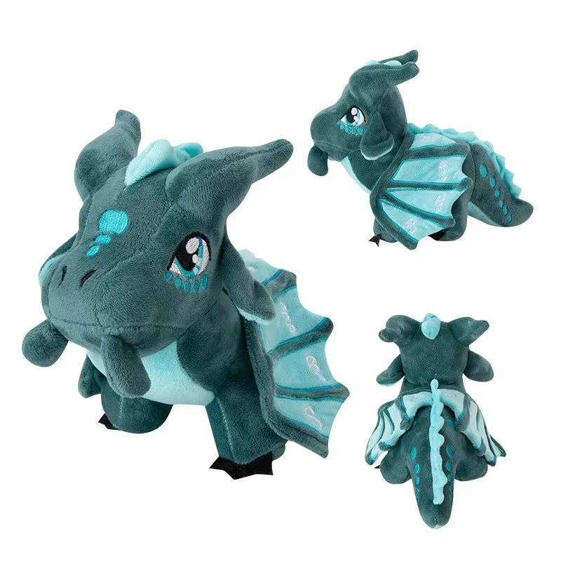 30 cm Flügel des Feuers Drachen Figur Plüschtier Plüschpuppen Animationsspielzeug Spiel Hochwertiges Stofftier Überraschung Geburtstagsgeschenk