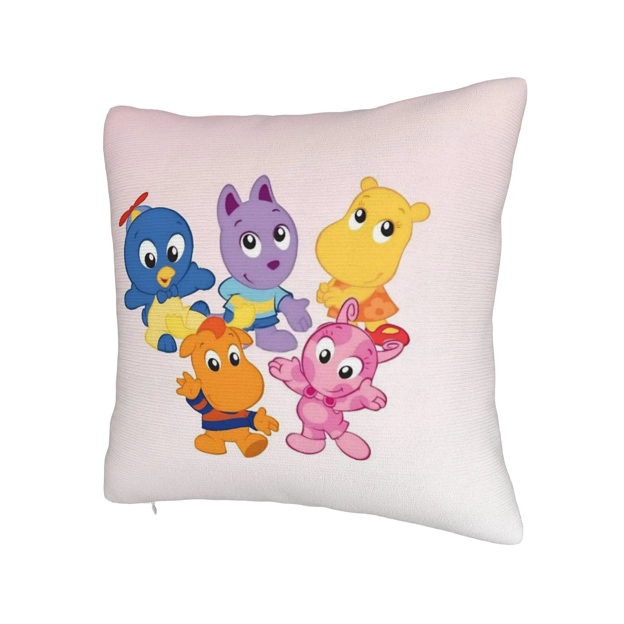 The B-Backyardigans Cartoon Pillow Cover Merchandise Printed Cushion Cover Decor  Throw Pillow Case Cover Home Multiple Sizes