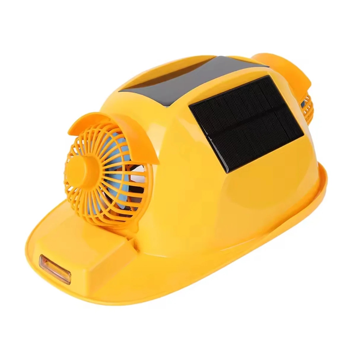 

Hard Hat Double Fan Helmet with Light Solar Safety Helmet for Construction Home Improvement Helmet Hat Safety Helmet