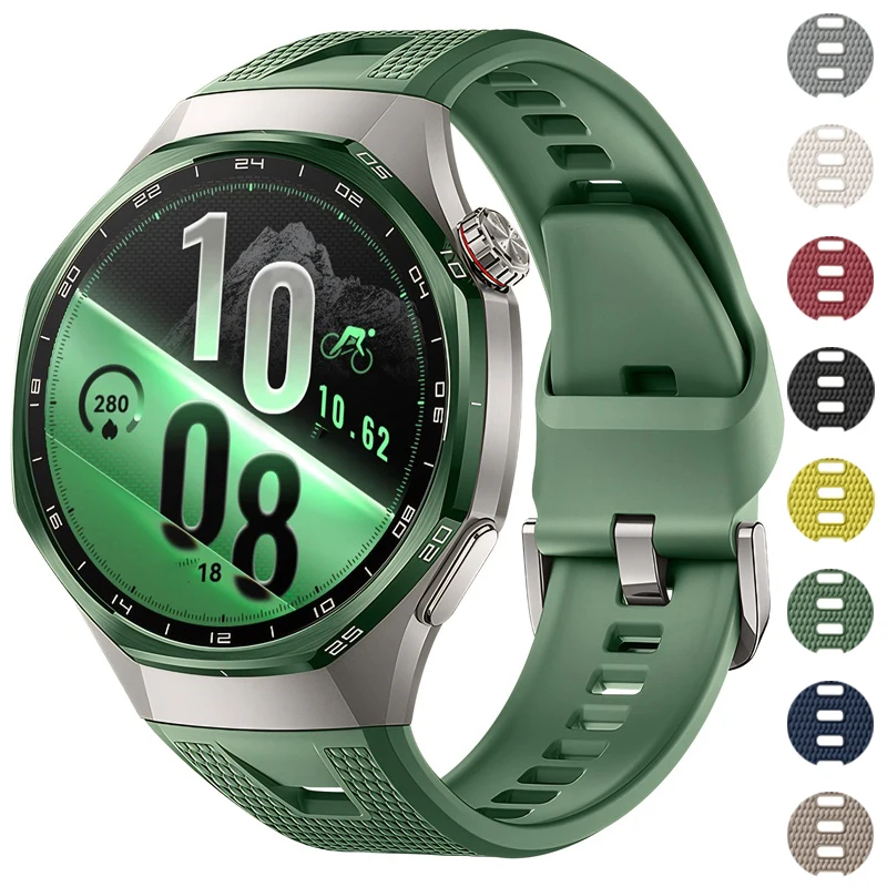 Oryginalny silikonowy pasek 1:1 do HUAWEI Watch GT 7 Pro 46mm, sportowy pasek z mechanizmem szybkiego zwalniania do Huawei GT7Pro GT 6Pro — 2