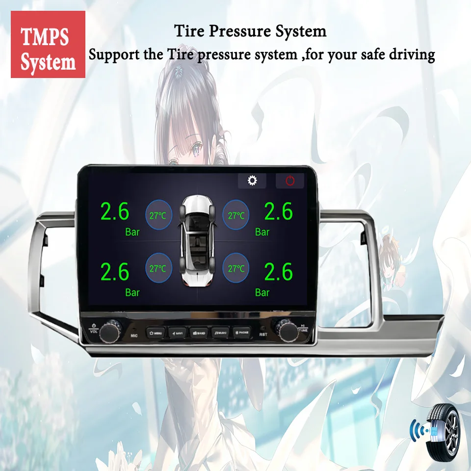2Din Android 14 Autoradio Multimedia PC Tablet For Honda Stepwgn 2009 - 2015 GPS DVD Video Music Player Car intelligent systems