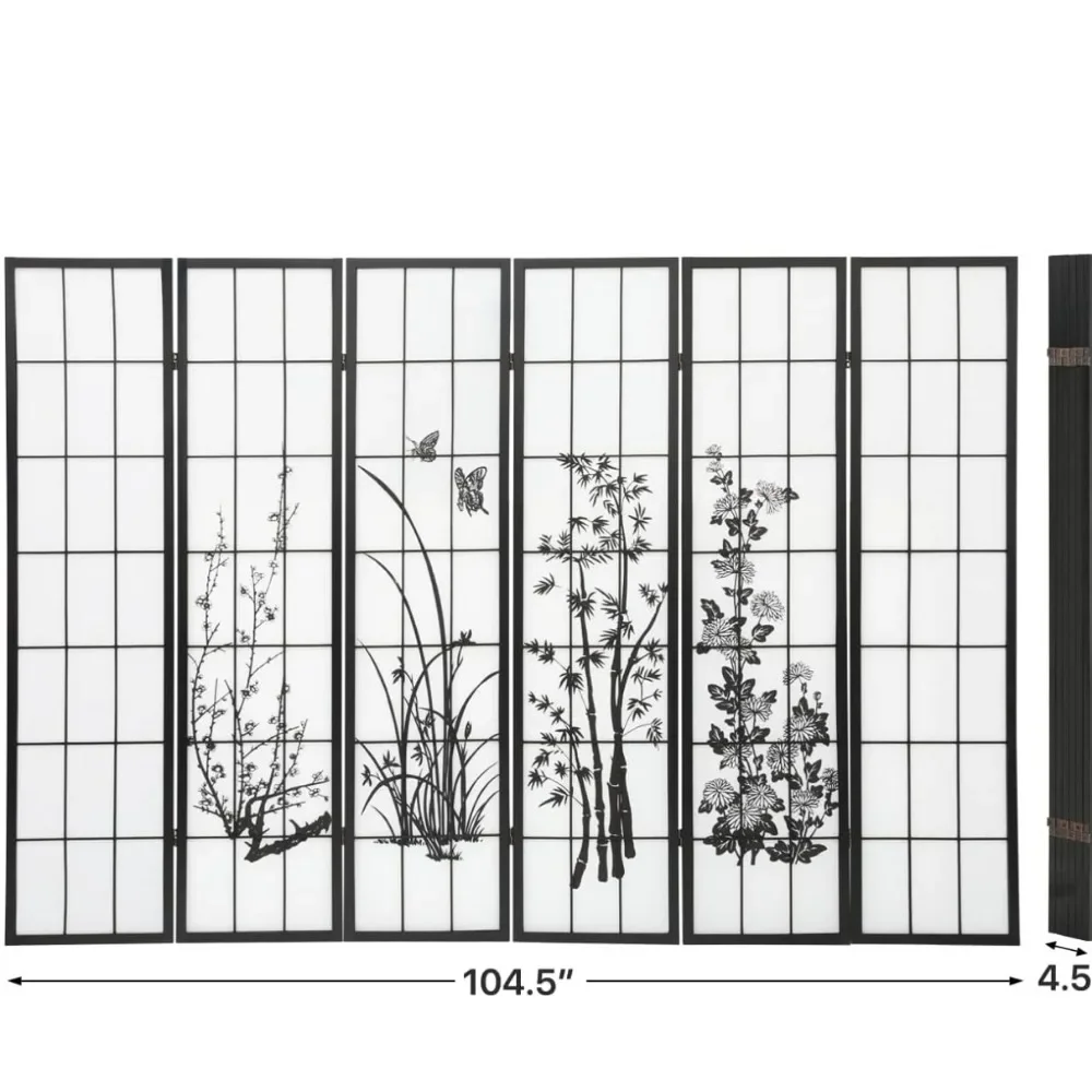 Freestanding Home Office Privacy Screens Dressing Screen Folding Panels Cubicle Office Partition Moving Screen Divider Room Desk