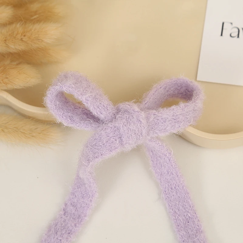 15mm 5Yards Plush Hollow Thickened Ribbon Flat Fluffy Knitted Ribbon for Gift Wrapping DIY Bow Bouquet Clothes Sewing Material