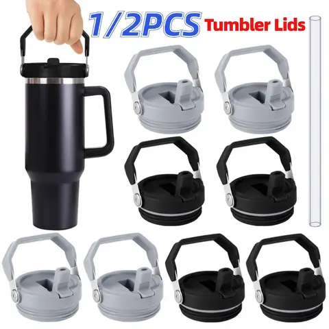 스탠리용 씰링 병 커버, 20 oz, 30 oz, 40oz, 누출 방지, 교체 가능한 텀블러 플립 빨대 뚜껑, 물컵 교체 커버, 1/2PCs Best5 스탠리용 씰링 병 커버, 20 oz, 30 oz, 40oz, 누출 방지, 교체 가능한 텀블러 플립 빨대 뚜껑, 물컵 교체 커버, 1/2PCs Best5