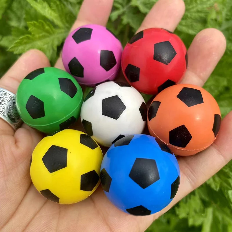 1pcs 32mm Small Rubber Ball Bouncing Ball Anti Stress Toys for Children Jumping Ball Outdoor Games Kids Bath Toys Diameter