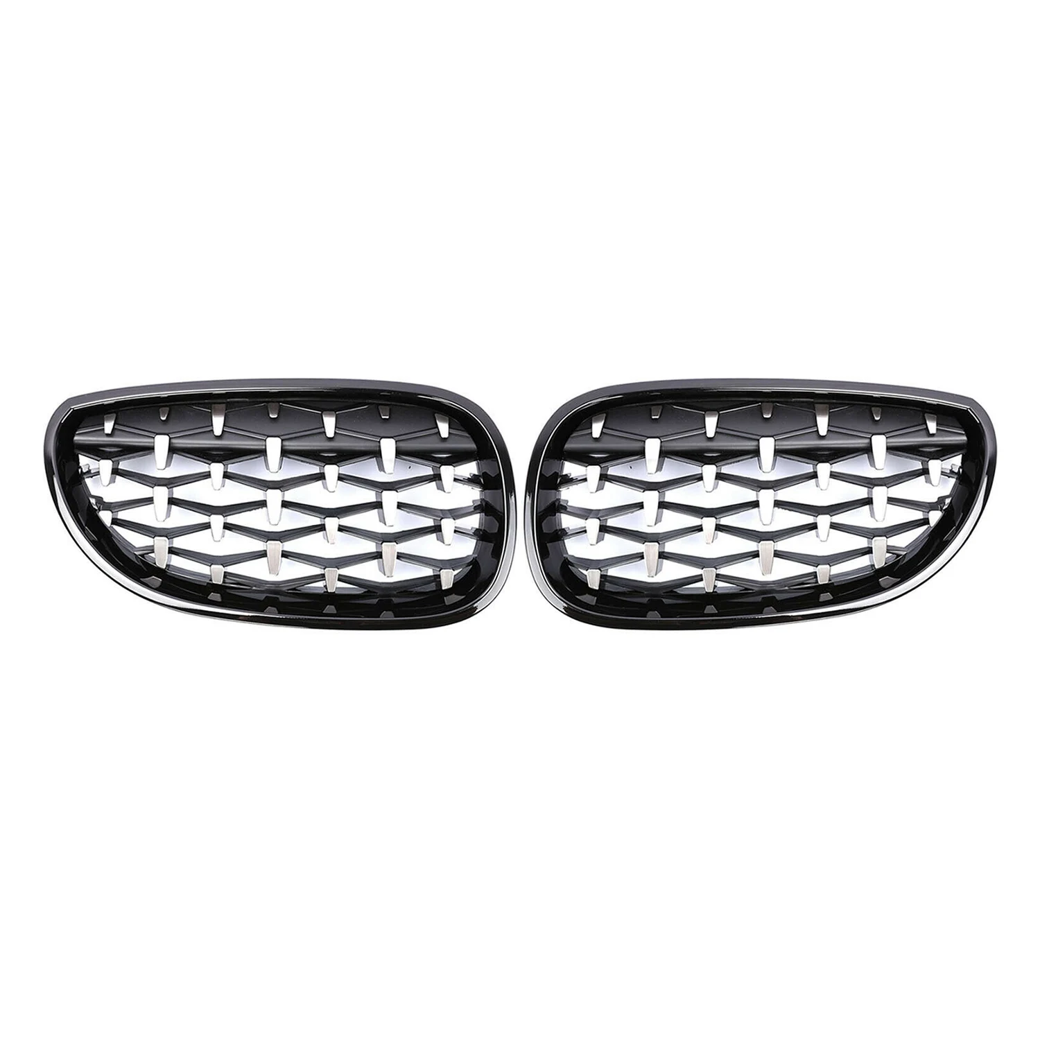 Front Bumper Kidney Grill Diamond Grille for BMW E60 E61 5Series 550I 535I M5 2003-2010 Meteor