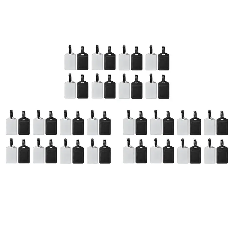 

НОВИНКА: Набор из 60 заготовок для сублимации: бирки для багажа из искусственной кожи, термотрансферные этикетки для дорожных чемоданов и спортивных сумок