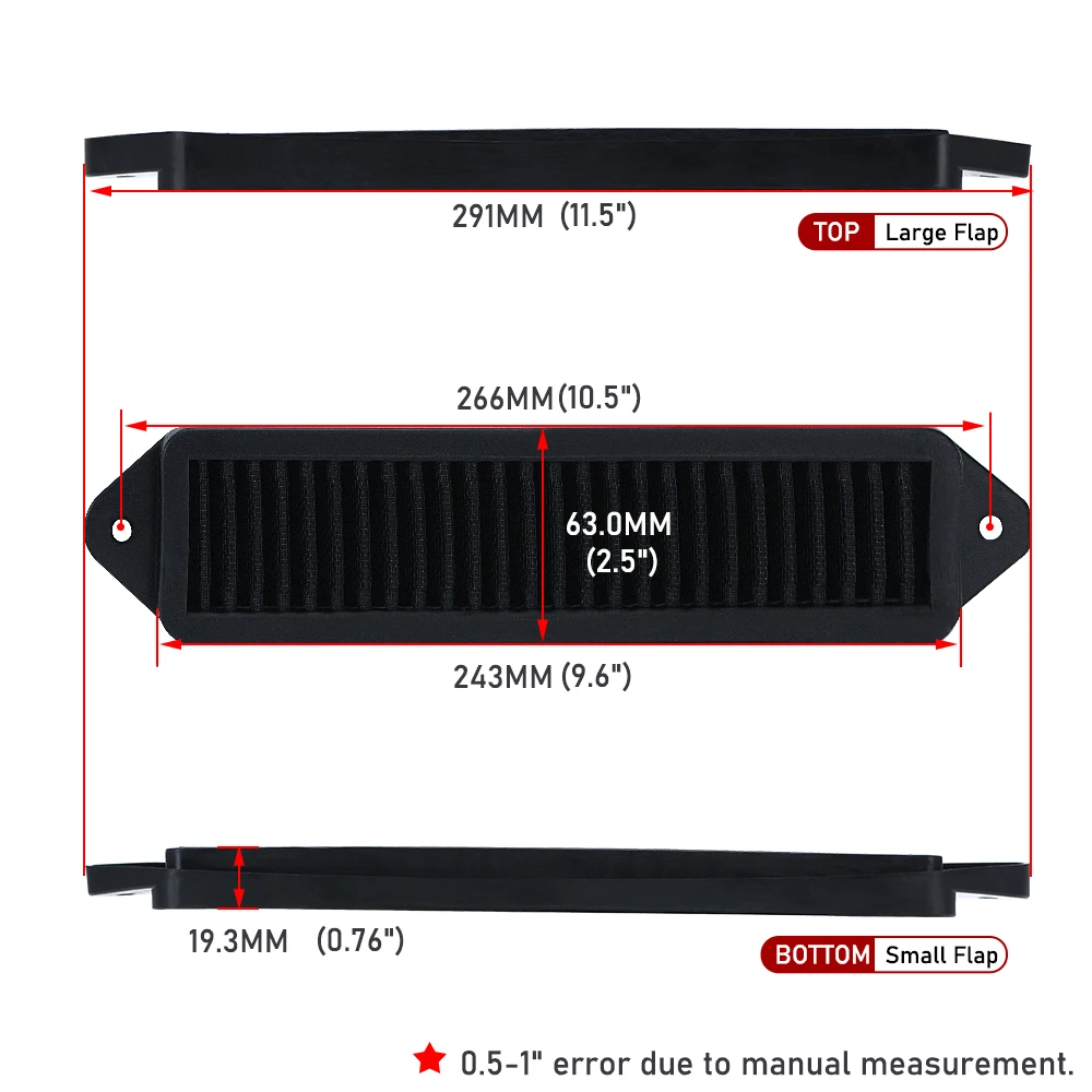 Innenraum-Lufthaubenfilter für BMW E, nur Chassis E82 E88 E90 E91 E92 E93 X1 M3 128i 135i 328i 335i