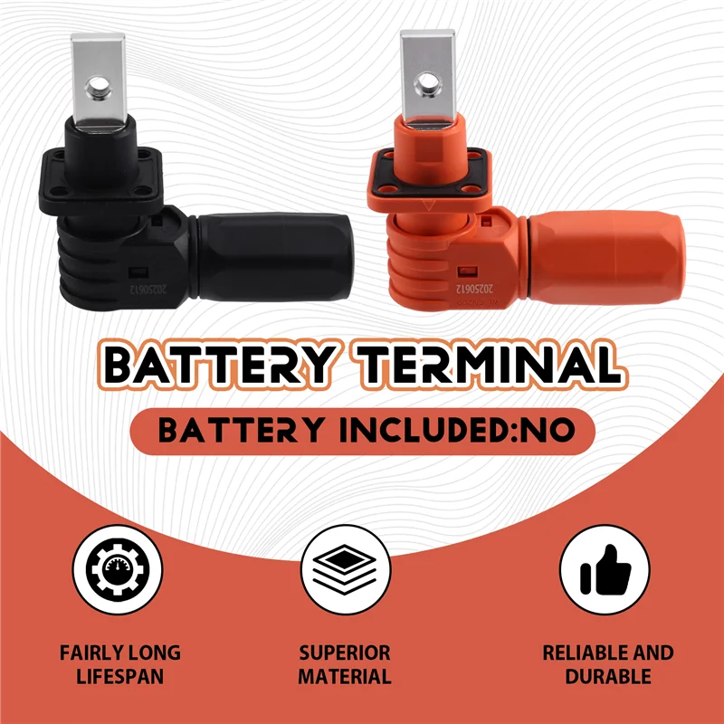 

【Buy Now】For Lifepo4 Home Energy Storage Battery Pack Parts 48V Battery Terminal With Socket