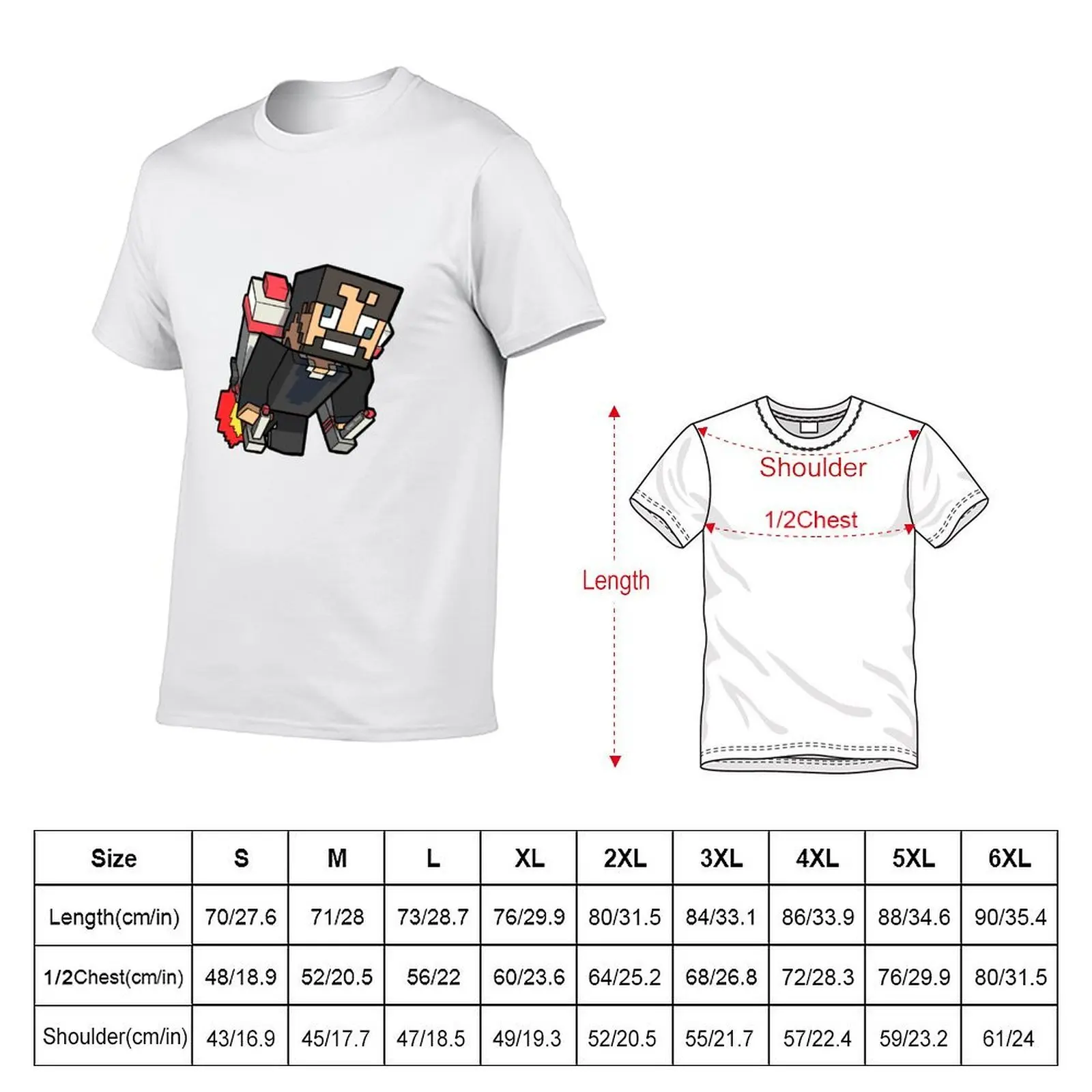 Rocket Booster Ssundee T-Shirt t shirt for man man t shirt heavy cotton t shirts for man graphic tees T-shirt