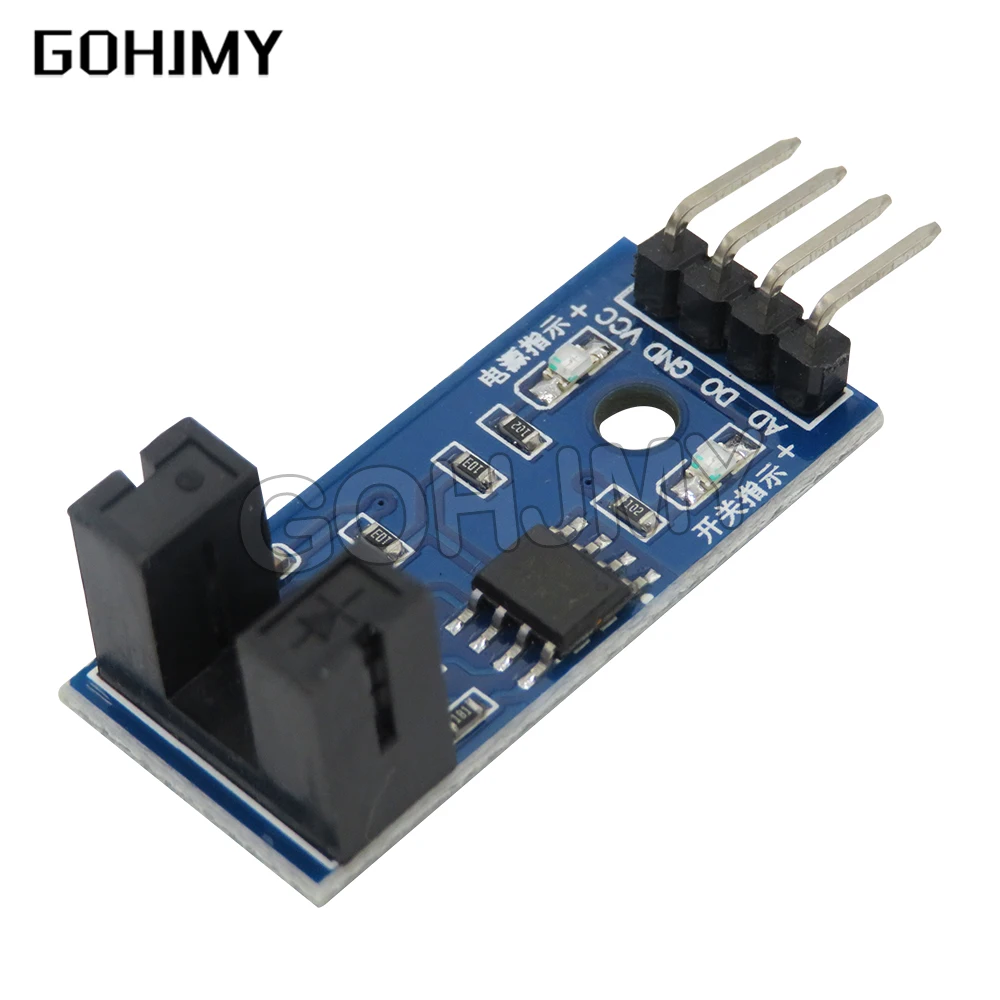 Speed Sensor Module Tacho Sensor Slot-type Optocoupler Tacho-generator Counter Module For Diy Kit