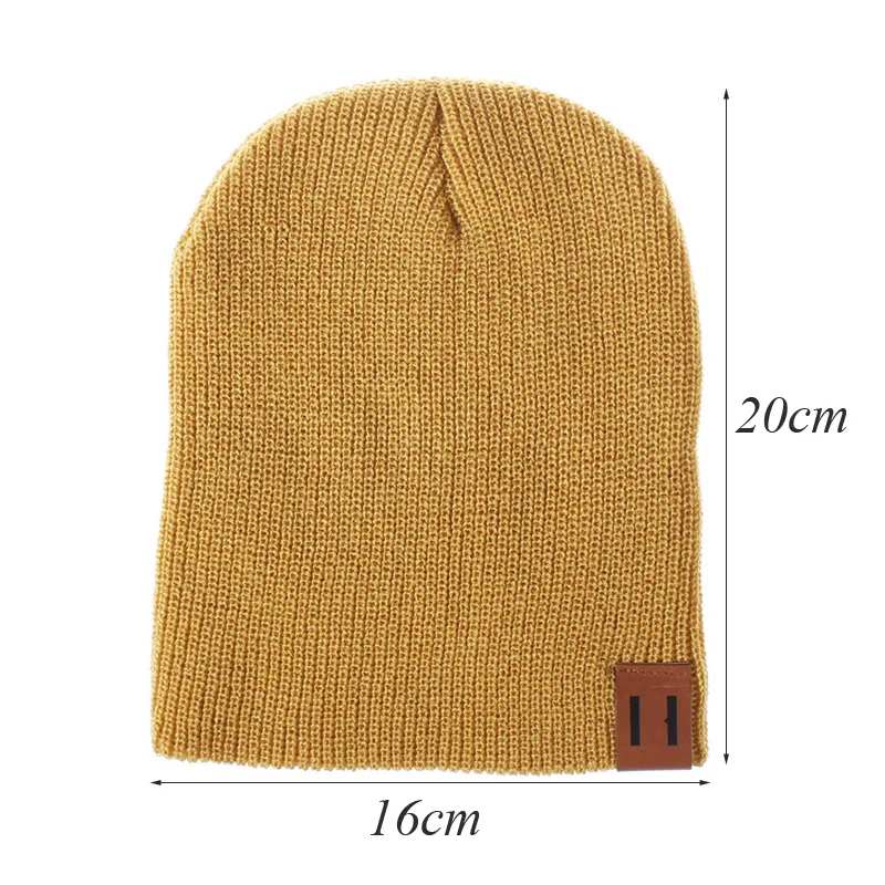 Cappello da bambino alla moda per ragazzi berretto da bambino in maglia per bambini berretto per bambini cappelli per bambini per ragazze cappellino per bambini accessori per neonati 1-4Y